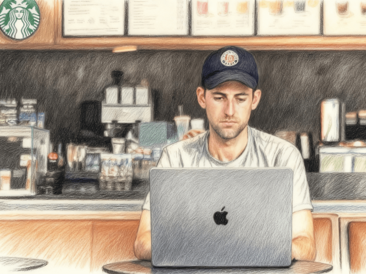 【一個人在星巴克，把副業變成百萬美元事業】